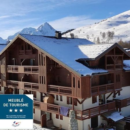 Ferienwohnung T2 Meuble Tourisme 3 Etoiles, Pied Des Pistes-Parking Prive Avec Balcon Et Superbe Vue Les Deux Alpes Exterior foto