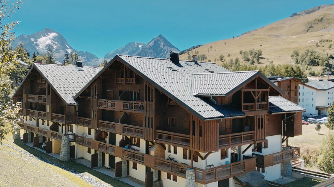 Ferienwohnung T2 Meuble Tourisme 3 Etoiles, Pied Des Pistes-Parking Prive Avec Balcon Et Superbe Vue Les Deux Alpes Exterior foto